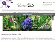 Tablet Screenshot of chelseawild.com